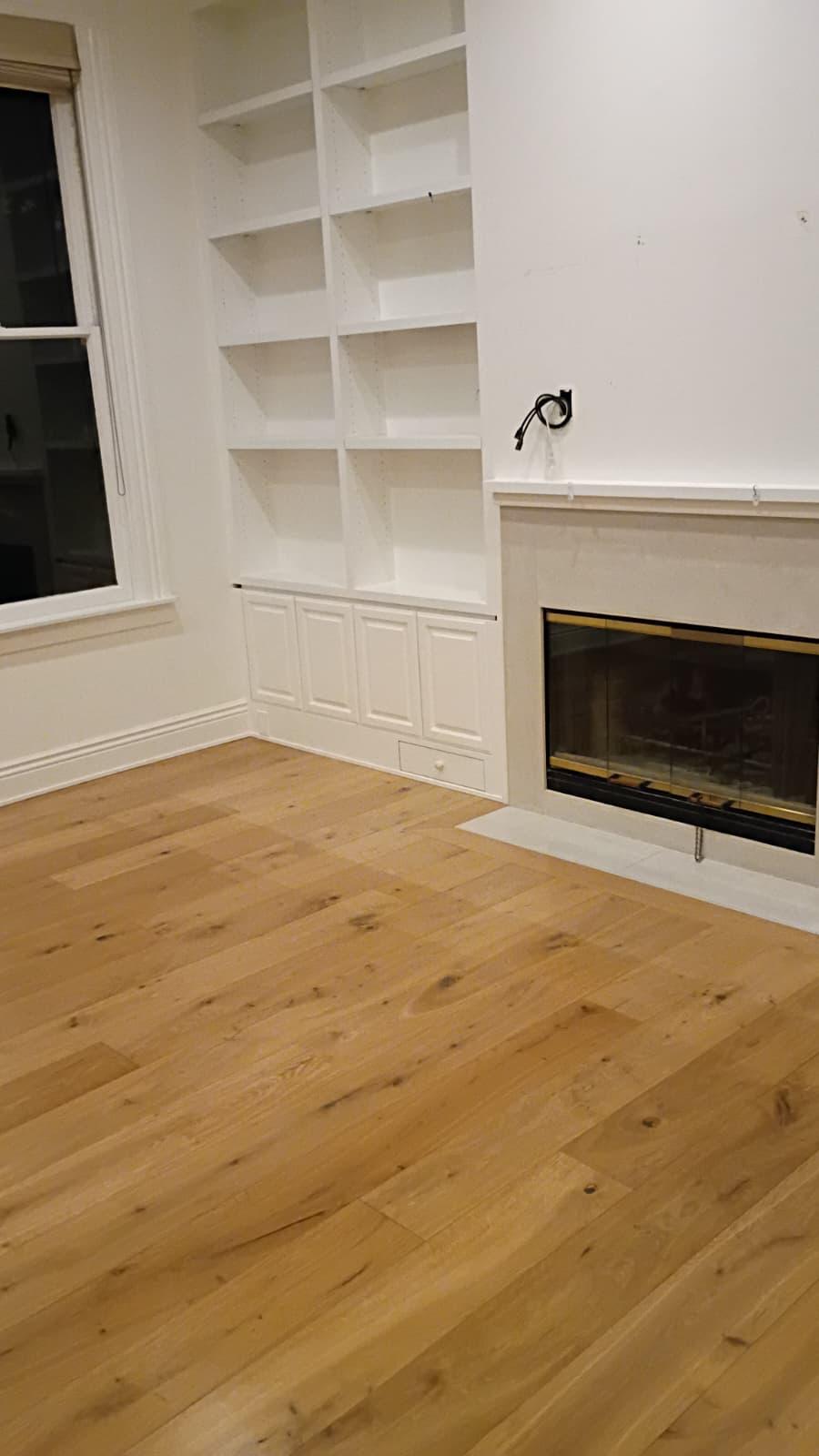 Beautiful clean living room